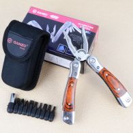 Многофункциональный инструмент, мультитул Ganzo G102-B, дерево