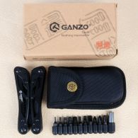 Многофункциональный инструмент, мультитул Ganzo G202, черный