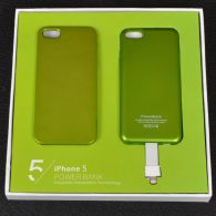 Внешнее зарядное устройство Power Bank DOCA T5 для iPhone 5/5s (2800mAh), зелёный
