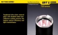 Фонарь Nitecore SRT5 Detective (Cree XM-L2 T6, 750 люмен, 8 режимов, 1x18650), серый