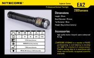 Фонарь Nitecore EA2 (Cree XP-G2 R5, 320 люмен, 7 режимов, 2xAA)