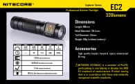 Фонарь Nitecore EC2 (Cree XP-G2 R5, 410 люмен, 7 режимов, 1x18650)