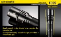 Фонарь Nitecore EC25 COBRA (CREE XM-L2 T6, 960 люмен, 8 режимов, 1x18650)