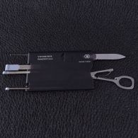 Набор Victorinox Swisscard (82х54х4мм, 10 функций), черный 0.7133