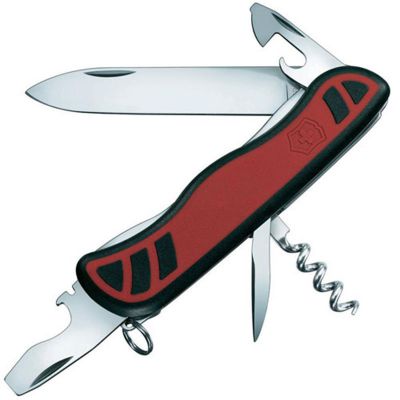 Нож складной, мультитул Victorinox Nomad (111мм, 9 функций), красный 0.8351.C ― fonarik.in.ua