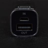 Внешнее зарядное устройство Power Bank DOCA D516 (2600mAh), черный