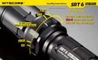 Фонарь Nitecore SRT6 Night Officer (Cree XM-L2 T6, 930 люмен, 5 режимов, 1x18650), черный