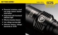 Фонарь Nitecore EC25w COBRA (CREE XM-L2 T6, 860 люмен, 8 режимов, 1x18650), нейтральный белый