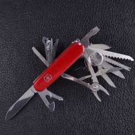 Нож складной, мультитул Victorinox Swisschamp (91мм, 33 функции), красный 1.6795