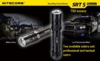 Фонарь Nitecore SRT5 Detective (Cree XM-L2 T6, 750 люмен, 8 режимов, 1x18650), черный