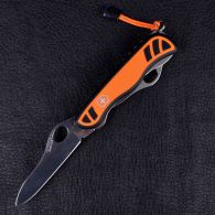 Нож складной, мультитул Victorinox Hunter Xt One Hand (111мм, 6 функций), оранжево-черный 0.8341.MC9