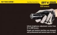 Фонарь Nitecore SRT6 Night Officer (Cree XM-L2 T6, 930 люмен, 5 режимов, 1x18650), черный