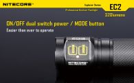 Фонарь Nitecore EC2 (Cree XP-G2 R5, 410 люмен, 7 режимов, 1x18650)