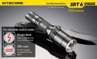 Фонарь Nitecore SRT6 Night Officer (Cree XM-L2 T6, 930 люмен, 5 режимов, 1x18650), черный