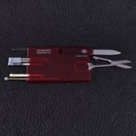 Набор Victorinox Swisscard (82х54х4мм, 10 функций), красный 0.7100.T