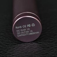 Внешнее зарядное устройство Power Bank DOCA D538 (2600mAh), розовый