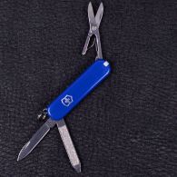 Нож складной, мультитул Victorinox Classic SD (58мм, 7 функций), синий 0.6223.2
