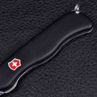Нож складной, мультитул Victorinox Sentinel One Hand (111мм, 4 функций), черный 0.8413.M3