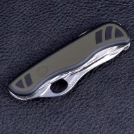 Нож складной, мультитул Victorinox Soldier'S Knife One Hand (111мм, 10 функций) 0.8461.MWCH
