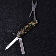 Нож складной, мультитул Victorinox Classic SD (58мм, 7 функций), камуфляжный 0.6223.94