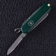 Нож складной, мультитул Victorinox Classic SD (58мм, 7 функций), зеленый 0.6223.4
