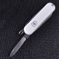 Нож складной, мультитул Victorinox Classic SD (58мм, 7 функций), белый 0.6223.7