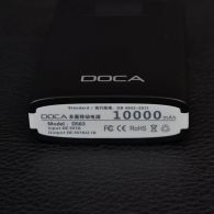 Внешнее зарядное устройство Power Bank DOCA D563 (10000mAh), чёрный