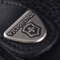 Чехол для ножей Victorinox (58мм), с карабином, кожаный, черный 4.0515