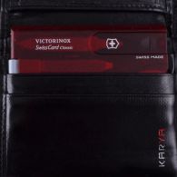 Набор Victorinox Swisscard (82х54х4мм, 10 функций), красный 0.7100.T