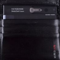 Набор Victorinox Swisscard (82х54х4мм, 10 функций), черный 0.7133