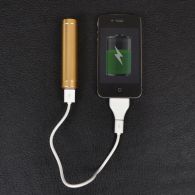 Внешнее зарядное устройство Power Bank DOCA D538 (2600mAh), золотой