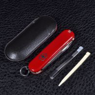 Нож складной, мультитул Victorinox Classic (58мм, 7 функций), красный 0.6203