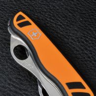 Нож складной, мультитул Victorinox Hunter Xt One Hand (111мм, 6 функций), оранжево-черный 0.8341.MC9