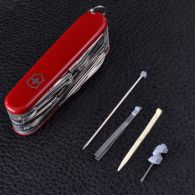 Нож складной, мультитул Victorinox Swisschamp (91мм, 33 функции), красный 1.6795