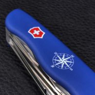 Нож складной, мультитул Victorinox Skipper (111мм, 17 функций), синий 0.9093.2W