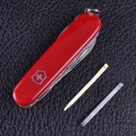 Нож складной, мультитул Victorinox Tinker Super (91мм,14 функций), красный 1.4703