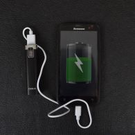 Внешнее зарядное устройство Power Bank DOCA D516 (2600mAh), черный