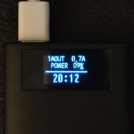 Внешнее зарядное устройство Power Bank DOCA D563 (10000mAh), чёрный
