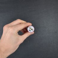 Внешнее зарядное устройство Power Bank DOCA D538 (2600mAh), розовый