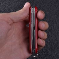 Нож складной, мультитул Victorinox Evogrip 11 (85мм, 13 функции) красно-черный 2.4803.C