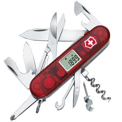 Нож складной, мультитул Victorinox Traveller Lite (91мм, 27 функций), красный 1.7905.AVT ― fonarik.in.ua