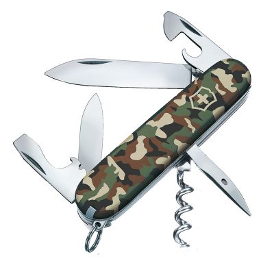 Нож складной, мультитул Victorinox Spartan (91мм, 12 функций), камуфляж 1.3603.94 ― fonarik.in.ua