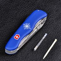 Нож складной, мультитул Victorinox Skipper (111мм, 17 функций), синий 0.9093.2W