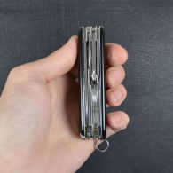 Нож складной, мультитул Victorinox Explorer Deluxe (91мм,19 функций), черный 1.6705.3