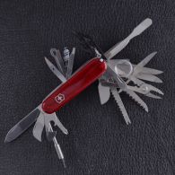Нож складной, мультитул Victorinox Swisschamp Xlt (91мм, 50 функций), красный 1.6795.XLT