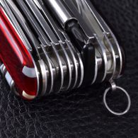 Нож складной, мультитул Victorinox Swisschamp Xlt (91мм, 50 функций), красный 1.6795.XLT