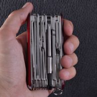 Нож складной, мультитул Victorinox Swisschamp Xlt (91мм, 50 функций), красный 1.6795.XLT