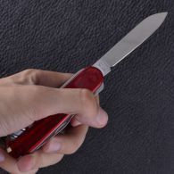 Нож складной, мультитул Victorinox Swisschamp Xlt (91мм, 50 функций), красный 1.6795.XLT