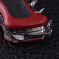 Нож складной, мультитул Victorinox Rangergrip 55 (130мм, 12 функций), красно-черный 0.9563.C