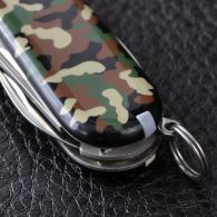 Нож складной, мультитул Victorinox Huntsman (91мм,15 функций), камуфляж 1.3713.94